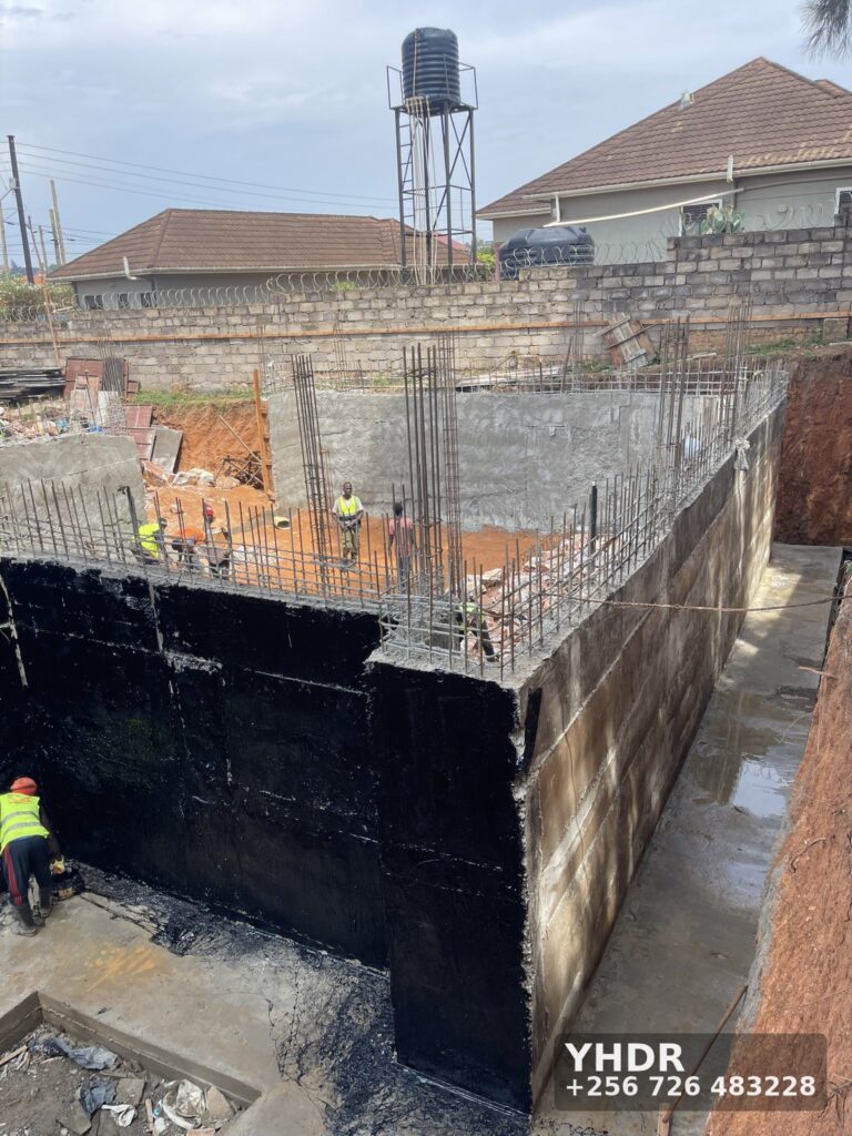 Structural & Foundation Works by YHDR Builders Ug Ltd
